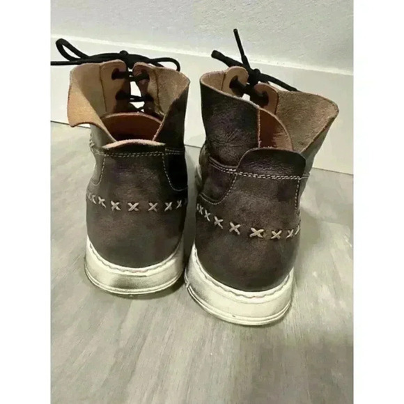 Bed Stu casual Men's Bowery Sneaker Boot -‎ Black Driftwood Us 10 - Picture 3 of 9